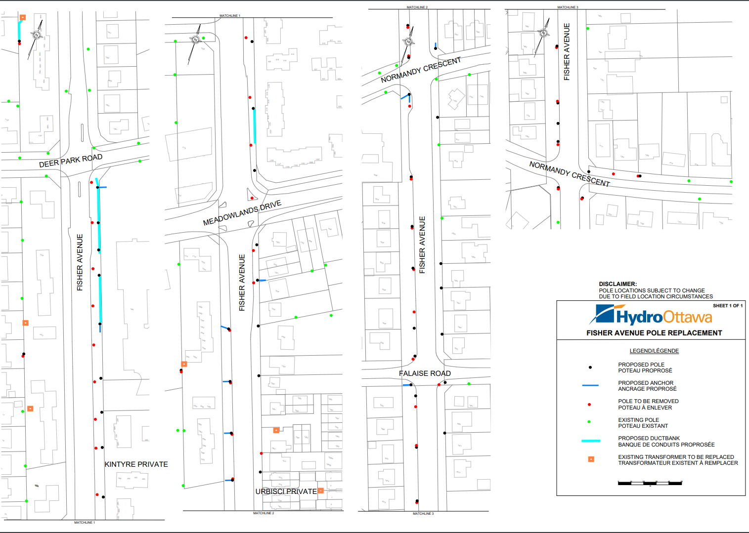 Fisher Avenue Pole Replacement Project Hydro Ottawa Fisher Avenue Pole Replacement Project Hydro Ottawa